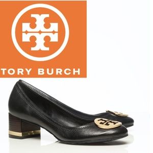 Tory Burch black Amy pumps